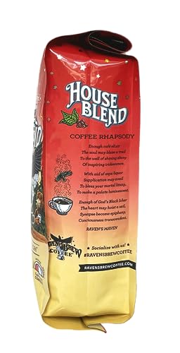 Raven’s Brew Coffee Gourmet Dark Roast Molido 12oz miniatura 7
