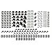 Inline Tube (C-12-3) 190pc Sheet Metal Bolt Kit/Front Fender Hardware Compatible with 1968-72 Chevrolet Chevelle, El Camino and Monte Carlo
