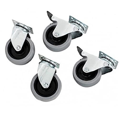 Ruedas para Bracco Travel 7 con giro suave Nayeco Kit de transporte seguro