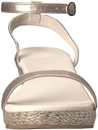 Touch Ups Women's Bailey Espadrille Wedge Sandal, Nude, 8 M US | Image 1