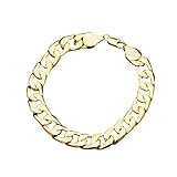  AKTOUR Bracciali Contapassi bracciale da 6 mm da uomo in oro bianco da 8 mm Tris Bracciali (B, 6MM)