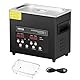 VEVOR Ultraschallreiniger 120 W digitales Ultraschallreinigungsgerät 3 L mit verbesserter Entgasung & Schonmodus, 40 kHz Ultraschallreinigungsgerät mit Timer & Heizung für Schmuck Brillen Schwarz