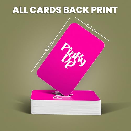Image of Katseye Pinky Up Song Concept Glossy Finished Double Sided Printed Small Photo Cards (24+1 Freebie)