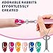 2026 Upgrade 3-in-1 Ring-shaped Cat Eye Magnet for Nails Art,3 Creative Patterns for Cat Eye Gel Polish（French, heart, rabbit）, Easy to Use for Beginners & Nail Artists