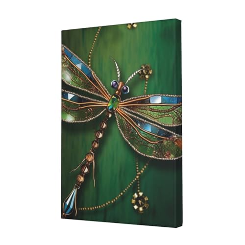 Impression sur toile libellule pour une ambiance zen dans votre chambre
