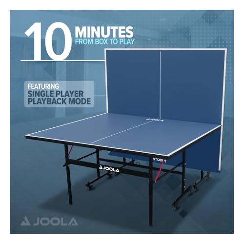 Miniatura 5 de Joola Mesa De Ping-Pong Inside 13, Unisex-Adult, Mesa De Ping-Pong De Interior, Base Plegable - Montaje Rápido - Red Incluida, Azul, 274 X 152,5 X 76 Cm