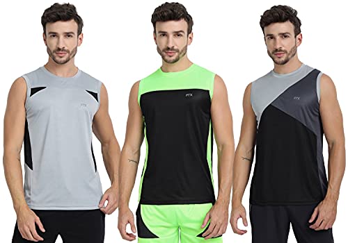 Image of FTX Men's Solid Regular Fit T-Shirt