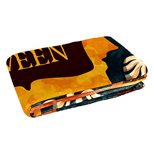 Couverture Halloween tête de mort et fantôme douce 150x100 cm pour lit et canapé - 3
