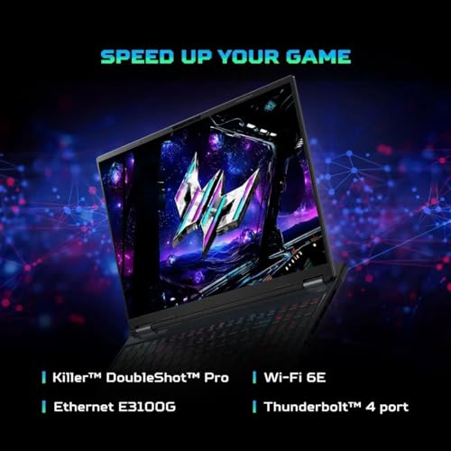 Image of acer Predator Helios Neo 16S AI Gaming Laptop, NVIDIA RTX 5070Ti, 16 inch 2.5K WQXGA 240Hz 2ms OLED Display, Intel Ultra 9 275HX, RGB Backlit Keyboard, Windows 11 Pro, Accessories (64GB DDR5, 1TB SSD)