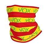 EEAAUUWE Espana Vox - Diadema de invierno con logotipo para hombre, esquí, caza, tubo, bufanda, fiesta política española, bandana