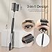 SWEET VIEW Eyebrow Brush Eyelash Separator Brow Comb & Lash Spoolie Professional Eye Makeup Tools (3 Pieces Set)