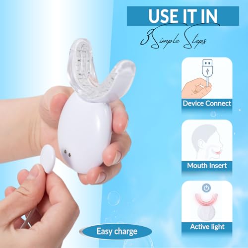 LED Periodontal Light Therapy Device, 32 LEDs, Red Light Treatment for Gum Health and Toothache Relief - Image 5