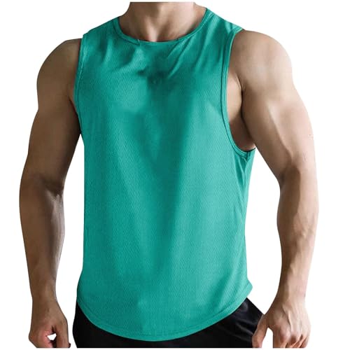 Camiseta deportiva para vacaciones, camiseta sin mangas para playa, verano, camiseta atlética sin mangas, camiseta deportiva deportiva 2026, camisetas musculares para entrenamiento, camiseta básica