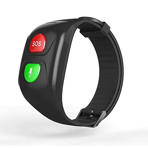 LOVOVR - Pulsera Inteligente con GPS para Personas Mayores, Llamada De Emergencia, Funci�n De Alarma De Ca�da,frecuencia Card�aca, Chat De Voz, Monitor De Sangre