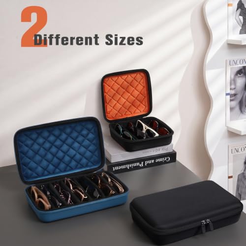 Image of ProCase Hard Shell Travel Sunglasses Organizer, Portable Multiple Glasses Case for Travelling