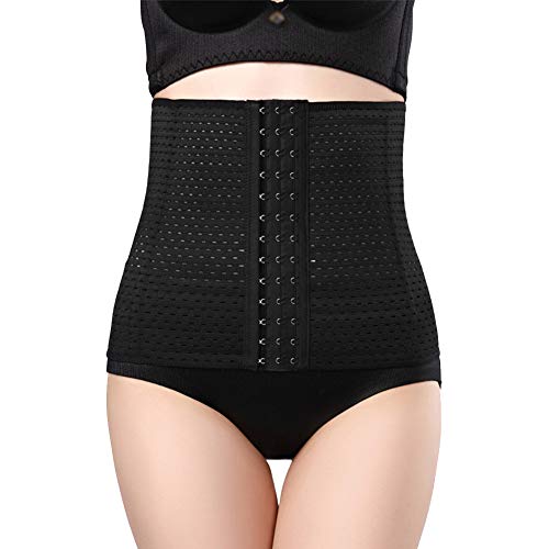HotYou Waist Trainer mit weichen Stahlstäben - Sport Unterbrust Korsett - Korsage - Taillenmieder - Shaper - Taillenformer,Schwarz,4XL HotYou Waist Trainer mit weichen Stahlstäben - Sport Unterbrust Korsett - Korsage - Taillenmieder - Shaper - Taillenformer,Schwarz,4XL