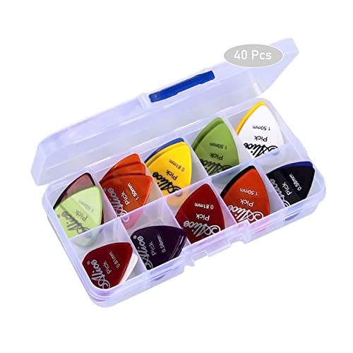 Lahviuu Médiators Guitare,40 pcs Médiators pour Guitare Accessoire Guitare pour Guitare Basse Electrique Acoustique… - Les Beatles, Paul McCartney, John Lennon, RIngo Starr, George Harrison Lahviuu Médiators Guitare,40 pcs Médiators pour Guitare Accessoire Guitare pour Guitare Basse Electrique Acoustique…