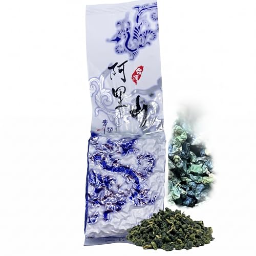 Thé Oolong Alishan de Taiwan contre le stress : Chin-Shin-Oolong en pot hermétique, 4x150g