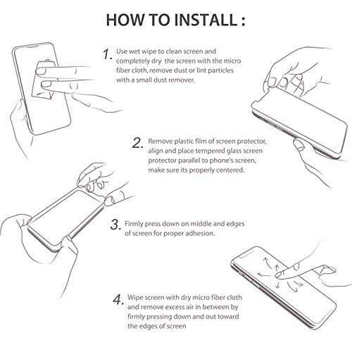 Tjs [3-Pack] Compatible With Samsung Galaxy A71 5G, A71 5G Uw, A71 4G, S10 Lite, A91, M80S [Screen Coverage][Tempered Glass] Case Friendly Screen Protector Bubble Free (Clear) #TOP6