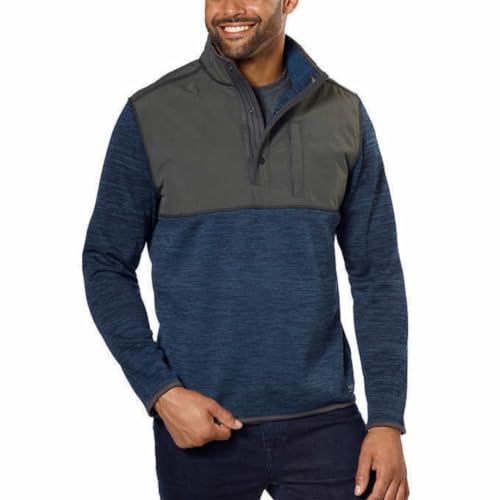 G.H. Bass & Co. Menβs Mixed Media Pullover