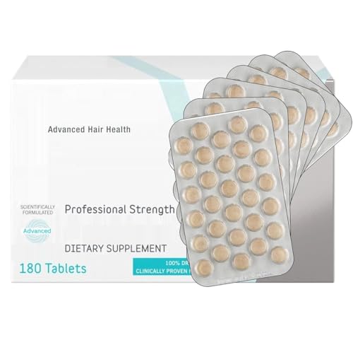 Image of Advanced Hair Growth Supplement For Men & Women (180 Tablets) 90 Day Supply
