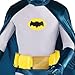 Party City Classic Batman Costume for Men - DC Superhero Suit Costume Includes Jumpsuit, Mask, Cape, Gloves, Belt, & Boot Covers - Costumes for Halloween, Birthday Parties, & Themed Events Multi