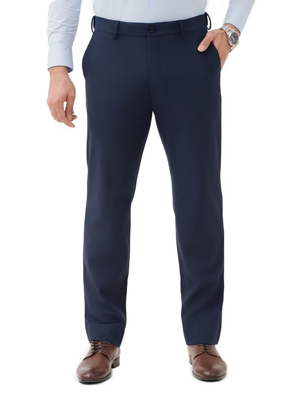 Image of The Pant Project Luxury PV Lycra Stretchable Formal Pants for Men | Stylish Relaxed Fit Men's Wear Trousers for Office or Party | Mens Fashion Dress Trouser Pant