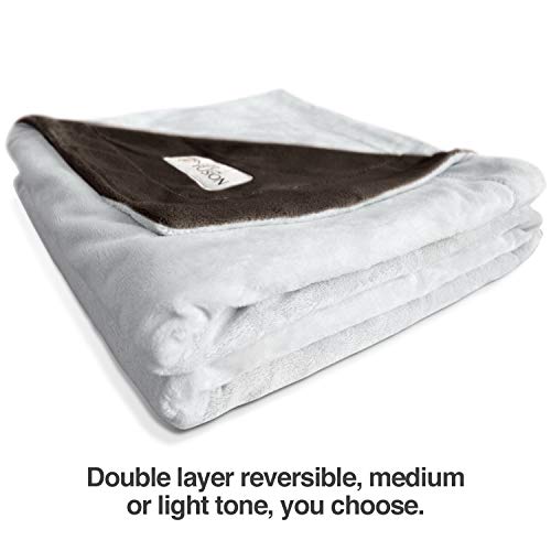 Petfusion Premium Dog Blanket, Cat Blanket | Ultra Soft Pet Blanket Available In Plush Or Quilted, 2 Colors (Grey, Brown) | Perfect Blanket For Small Dogs & Large Dogs. 12 Month Warranty #TOP6