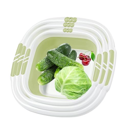 Lavabo Pieghevole - Vasca Portatile Per Piatti - Vasca Portatile Per Pediluvio Salvaspazio Per Campeggio Vestiti Frutta Biancheria Bacinella Per Lavaggio