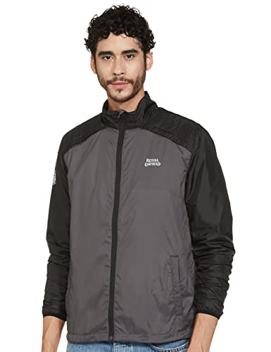 Image of Royal Enfield Nylon Windcheater for Men (RLAWCG000013)