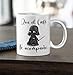 MOL3D - Taza con frase y dibujo. Regalo Original "Baby Darth Vader. Sin café, no hay fuerza" - 350 ml