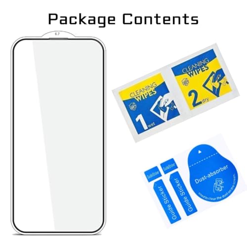 Image of HD+ Tempered Glass Screen Protector - 9H Hardness, Anti-Static, High Light Transmission with Delicate Touch (Compatible with iPhone 16E)