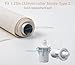 Rollerhouse 32mm Roller Blind Repair Kit, Mount Window Shade Brackets, Curtain Roller Blind Accessories for Electric Blinds with 1 1/4