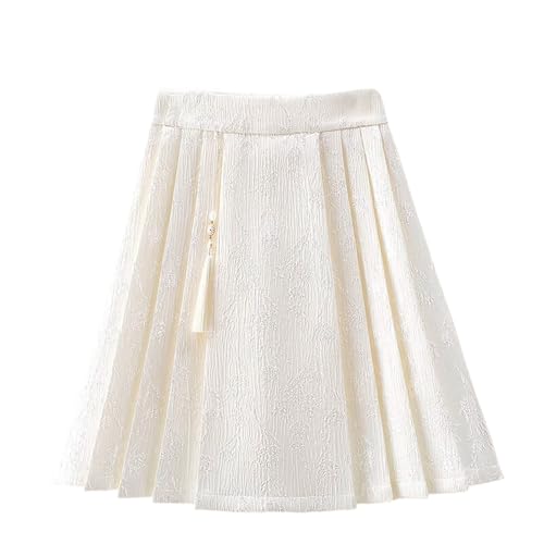 Mini jupe plissée style chinois en brocart pour vos soirées branchées