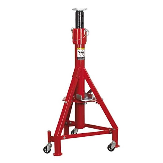Sealey ASC120 High Level Commercial Vehicle Support Stand 12tonne
