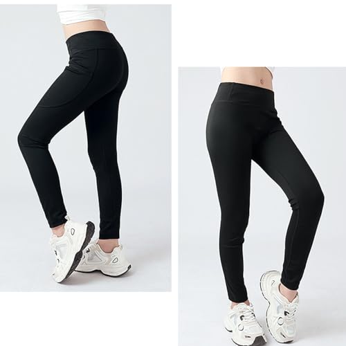 Girls Athletic Leggings Kids Dance Running Yoga Pants Workout Active Tights with Pockets Stretchy Comfortable4