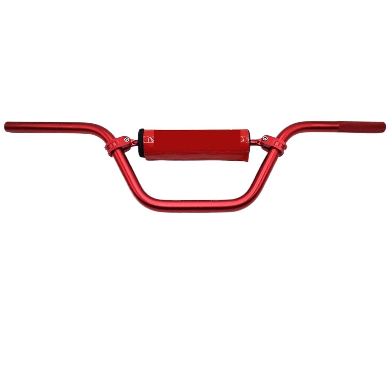 manubria moto per cruisers manubri moto per scoote Per moto da cross | Manubrio ATV da 22 mm Manubrio da 7/8 "Manubrio da motocross in lega di alluminio 4 colori(Red)