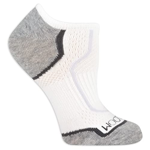 Fruit of the Loom Women Coolzone Cotton No Show Socks (6 Pack)2