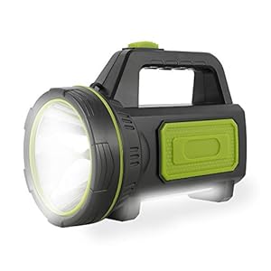 Lampe Torche Led Ultra Puissante Rechargeable USB 135000 Lumens 6000 mah avec Lumière Latérale Lampe de Poche Etanche Haute Puissance pour Urgence Randonnée Camping Chasse