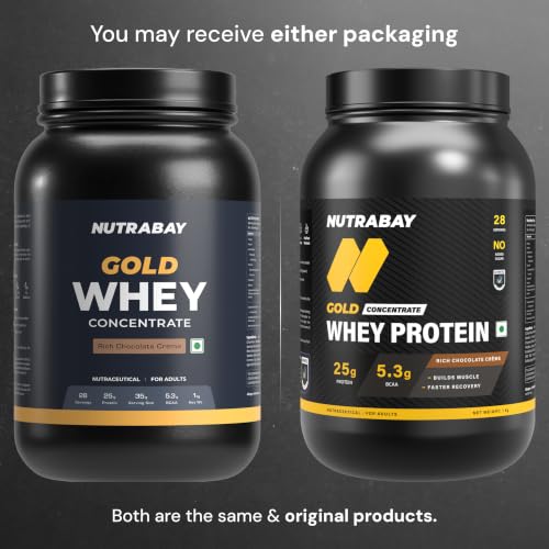 Nutrabay Store Nutrabay Gold Whey Protein Concentrate with 25 g - Image 3
