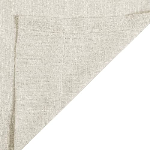 Twopages Beige Pinch Pleat Curtain For Living Room, Metallic Room Darkening Curtain With Glitter Silver 108 Inch Length, Luxury Privacy Assured Window Curtain For Girls Room, 1 Panel #TOP4