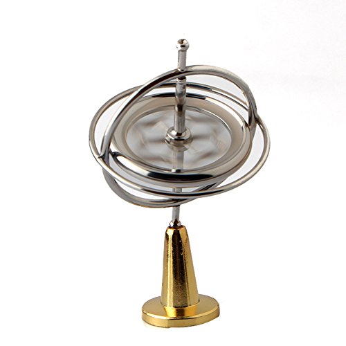 AKDSteel Brinquedo giratório de liga de zinco, brinquedo para alívio de estresse, brinquedo de prese