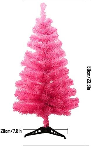Kangler Artificial Christmas Tree 60cm/2ft PVC Material Stand Indoor Decoration