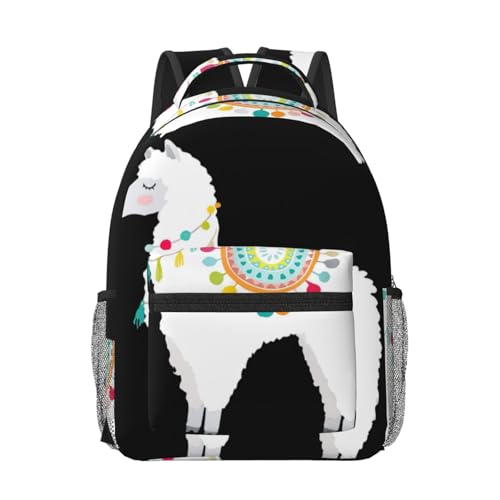 Sac de travail lama noir pour ordinateur et bagage à main avion