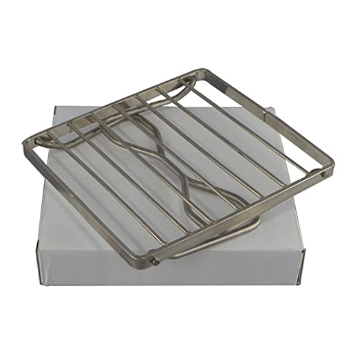 Parrilla de barbacoa de bolsillo en acero inoxidable con estructura plegable portátil 5