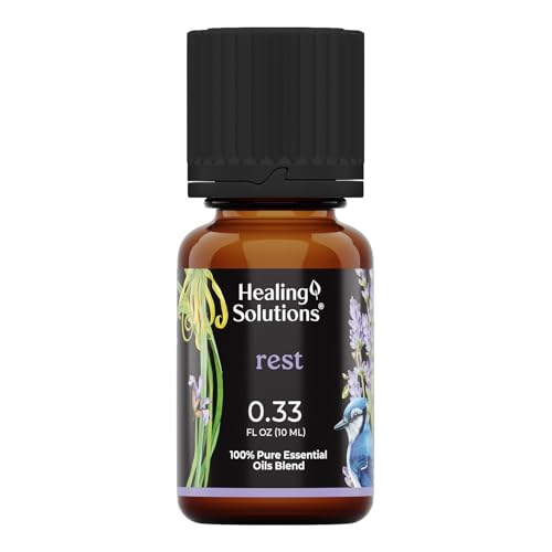 Healing Solutions Rest Blend Essential Oil - 0.33 Fluid Ounces