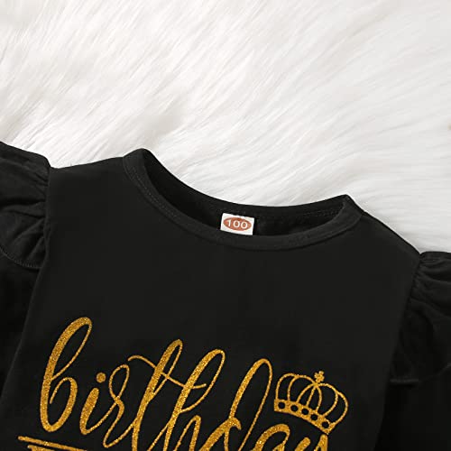 Lyqtloml Toddler Kids Baby Girls Birthday Princess Outfits Dress Vest Long Sleeve Shirts Tank Top Dot Bubble Tulle Mesh Tutu Skirt 2Pcs Autumn Sets #TOP5