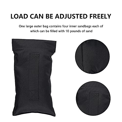 Saco de arena de peso ajustable para entrenamiento de fuerza y entrenamientos funcionales de fitness
