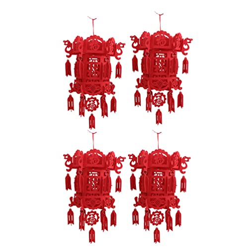 YARNOW Asiatischer Lampion Rot Chinesische Laterne Ornamente...