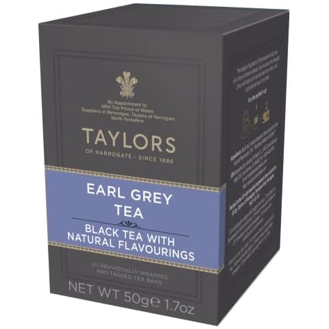 Taylors of Harrogate Earl Grey Tea Bags, Pack of 20 Cover